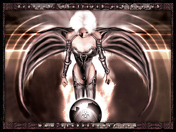 Dead Dreamer, wings, earth, fallen, angel, toxic HD wallpaper