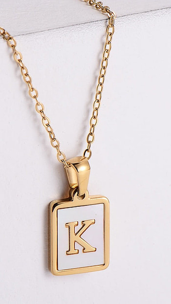 K Letter, Square Locket HD phone wallpaper