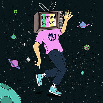 Art, Universe, Human, Person, Television, Television Set, Rhythm HD phone wallpaper