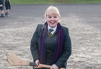 Reduced role, Final series, Nicola Coughlan, Derry Girls HD wallpaper