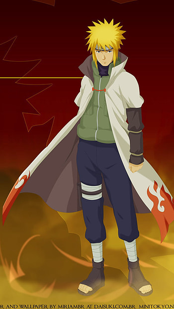 Minato Namikaze — Fourth Hokage (Naruto Anime), Minato Namikaze, Anime, Naruto HD phone wallpaper
