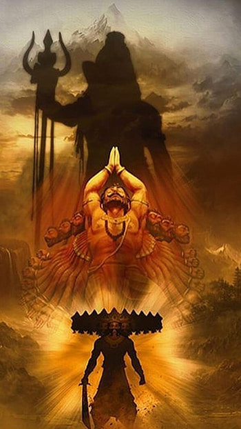 Mahakal and rawan, , mahakal HD phone wallpaper