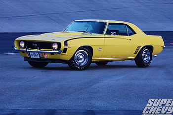 69 SS 396, bowtie, classic, gm, yellow HD wallpaper