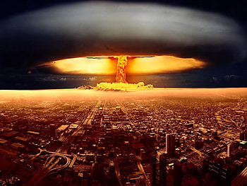 Boom, tragedy, blast, afar HD wallpaper