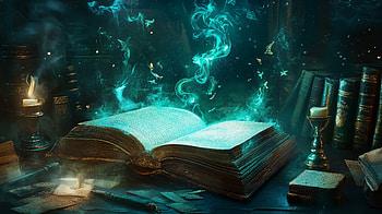 Enchanted Spellbook: A Fantasy Experience, fantasy, spellbook, book, magic, mystical HD wallpaper