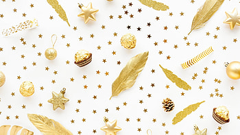 Golden and white, Elegant combination, Sophisticated contrast, Chic appeal HD wallpaper