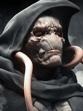 Gorr the God Butcher, Comics, Zbrushcentral, Marvel comics art HD phone wallpaper