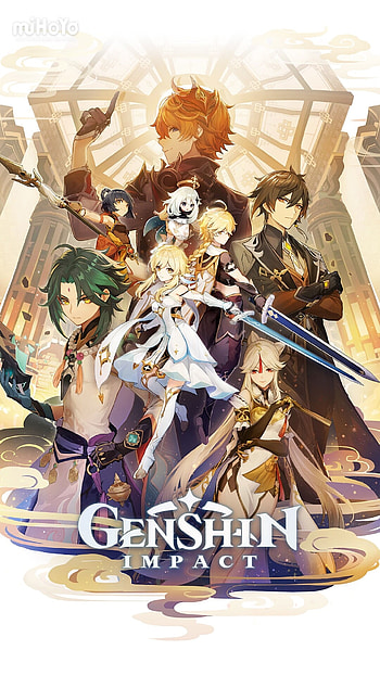 Genshin Impact gaming, Anime board, Unique characters, Artistic HD phone wallpaper