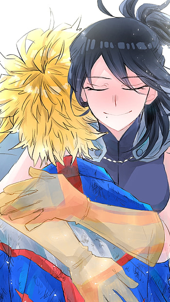 Legacy Embrace — Nana Shimura & All Might (MHA ), All Might, Anime, My Hero Academia HD phone wallpaper
