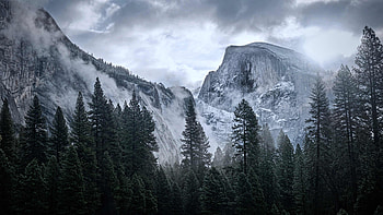 Yosemite Mountains, yosemite, mountains, nature HD wallpaper