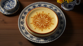 AI-Generated Cheesecake Delight, AI Art, food, cheesecake HD wallpaper