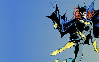Batgirl, book, abstract, fantasy, comic, character HD wallpaper