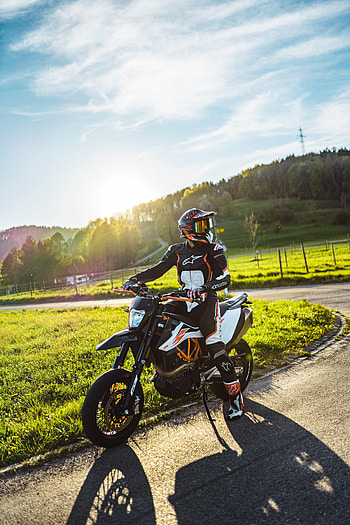 Motorcycles, Motorcyclist, Motorcycle, Bike, Equipment, Outfit, Ktm, Ktm 200 Duke HD phone wallpaper