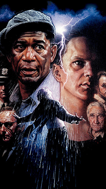 The Shawshank Redemption , Atmospheric film still, Christopher Simpson artwork, Prison drama HD phone wallpaper