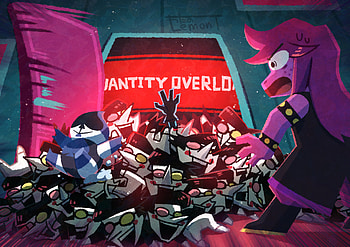 Deltarune Heroes Unite: Spamton, Lancer & Susie Ultra, Spamton G. Spamton, Lancer (deltarune), Susie (deltarune), video game, deltarune HD wallpaper