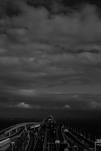 Dark, Road, Bridge, Bw, Chb, Intricate, Confused HD phone wallpaper