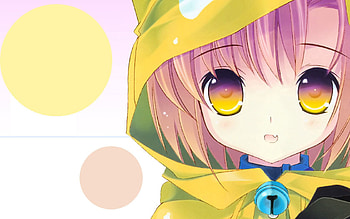 Anime, Girl, Pretty, Hood, Cloak HD wallpaper