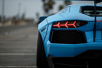 Close-Up Lamborghini Aventador, Liberty Walk Cars HD wallpaper