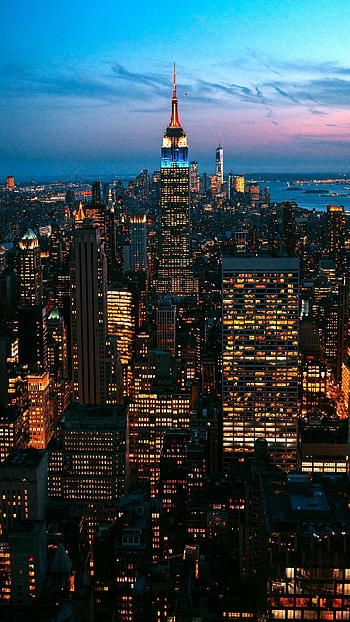 Manhattan Skyline, Travels, Beautiful places, Wanderlust destinations HD phone wallpaper