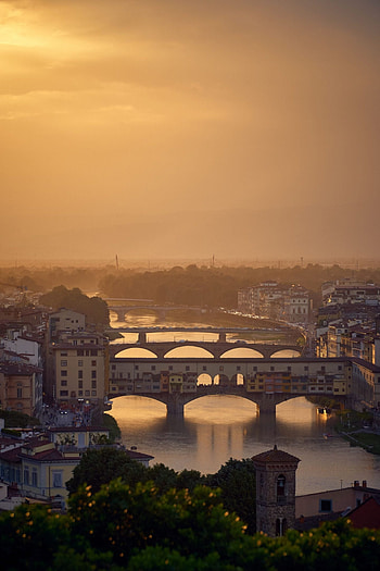 Ponte Vecchio, Mark Boss, Unsplash, Stunning graphy HD phone wallpaper