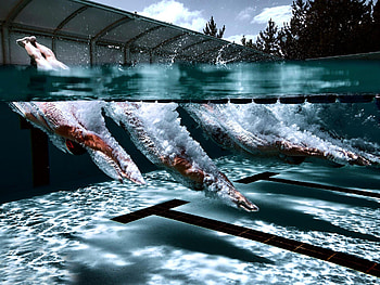 Swimming, Swimmer , backgrounds, Sports HD wallpaper