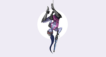 Sniper, widowmaker, minimal HD wallpaper