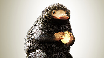 Fantastic Beasts, Niffler, movies HD wallpaper