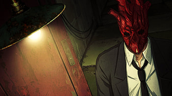 Dorohedoro season 2 - Shin in mask horror grunge acid punk anime, Shin (Dorohedoro), Horror Aesthetic HD wallpaper