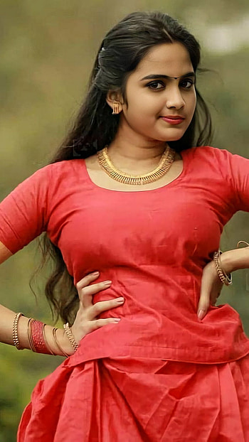 Devu, malayalam actress, cute face HD phone wallpaper