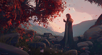 That Tree Memories, deviantart, artist, artwork, tree, fantasy, digital-art HD wallpaper