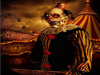CREEPY SHOW, clown, creepy, show HD wallpaper