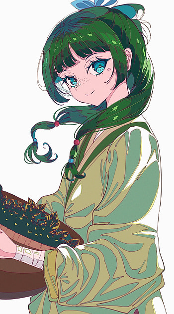 Maomao — Green-Haired Apothecary Diaries , Anime, green hair HD phone wallpaper