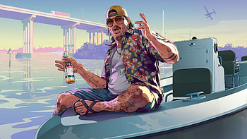 Grand Theft Auto VI — Boat-Life, video game, Grand Theft Auto VI HD wallpaper
