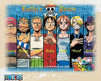 One Piece crew again, one piece, pirates, anime HD wallpaper