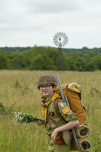 Moonrise Kingdom, Wes Anderson, Bruce Willis, Cinematic visuals HD phone wallpaper