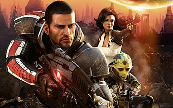 mass effetc 2, 2, shepard, mass, effect HD wallpaper