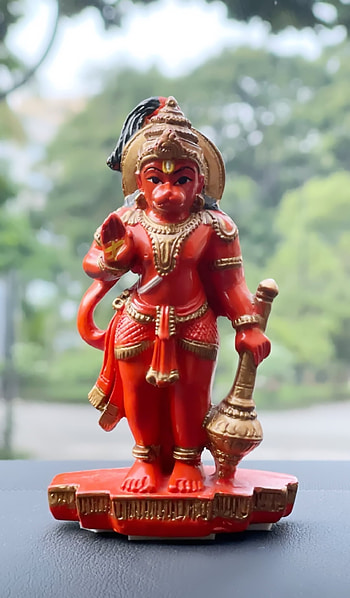 Hanuman, action_figure, art, 2022 HD phone wallpaper