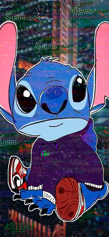 Stitch Lacoste, Jacaré, roxo, art, organism, lilo stitch, stich, Dripp, fanart, wallppaer, Lacostado, lilo, Disney, blue, , purple, killer, Mi9, Md chefe, Ilustração, kids HD phone wallpaper