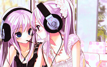 kawaii, cute, ears, nyashka anime | . HD wallpaper