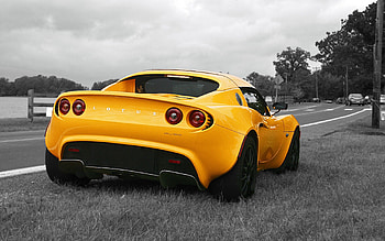 Elise Rear View, Lotus Cars HD wallpaper
