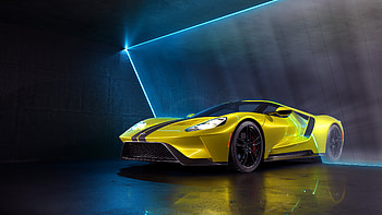 Ford GT Cgi, ford-gt, ford, cars, behance HD wallpaper