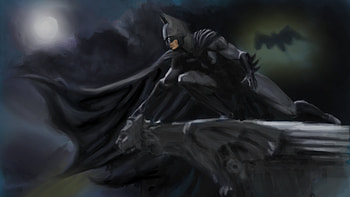 Guardian Of Gotham , batman, superheroes, artwork, digital-art, deviantart HD wallpaper