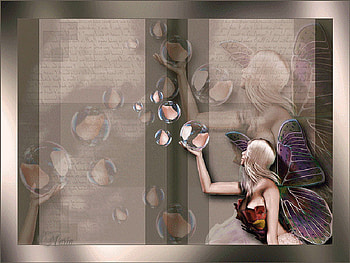 Fairy Bubbles, fairy, bubbles, petals HD wallpaper