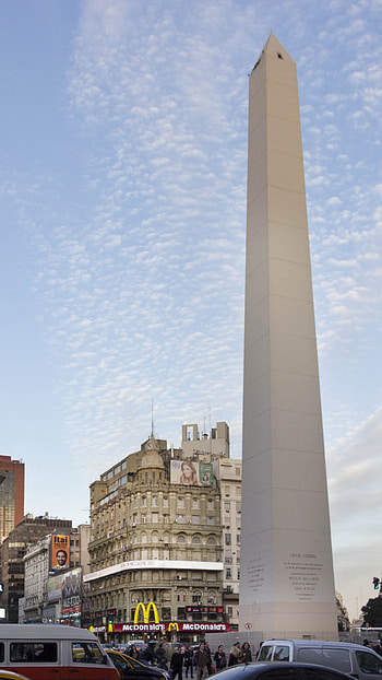 Obelisco Buenos Aires , Argentina flag HD phone wallpaper
