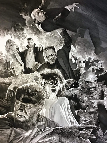 Universal Monsters, Horror art, Horror movie art HD phone wallpaper