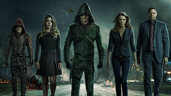 Flash, Arrow, Arsenal HD wallpaper