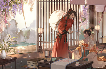 Hua Xiangyi & Qi Zhuyin, Anime, Qiang Jin Jiu HD wallpaper
