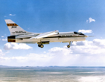 NASA F- 8 Crusader, flight, f-8, test, aircraft HD wallpaper