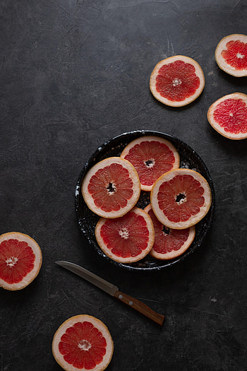Food, Still Life, Fruit, Lobules, Slices, Grapefruit HD phone wallpaper