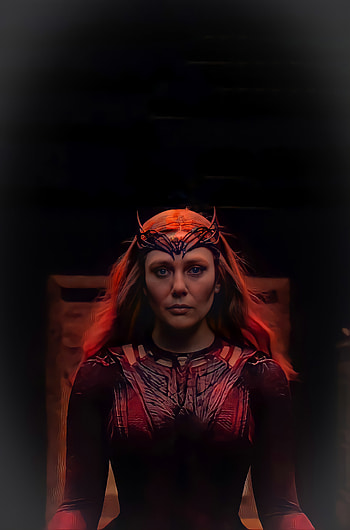 ScarletWitch, magenta, entertainment HD phone wallpaper